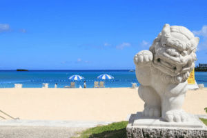 Ilha de Okinawa, Japão, lugar de origem do karatê