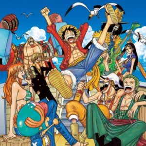 ilustração one piece